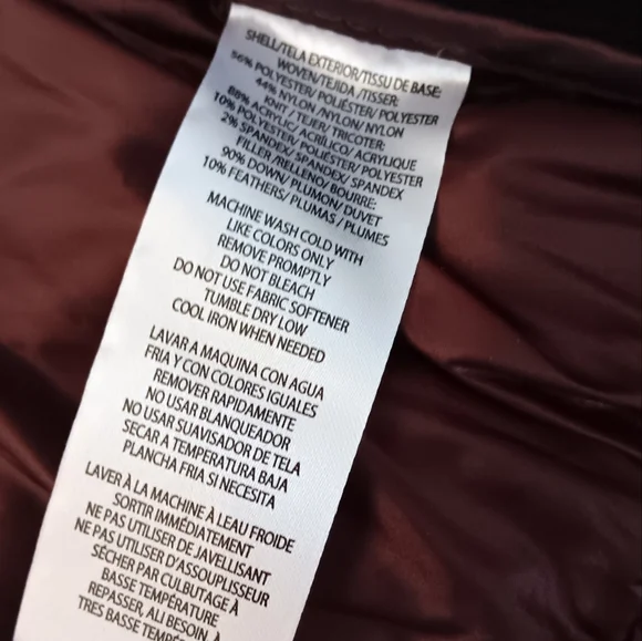 Calvin Klein~Women's Performance Down Quilted Purple Black Puffer Vest - Picture 4 of 12